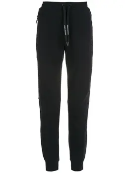 Armani Exchange: Чёрные брюки 