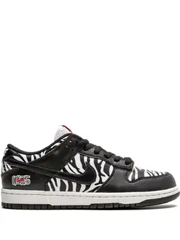Nike: Чёрные кроссовки  SB Dunk Low