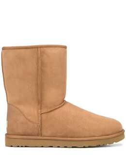 UGG: Коричневые ботинки  Classic Short