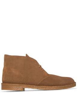 Clarks Originals: Коричневые ботинки 