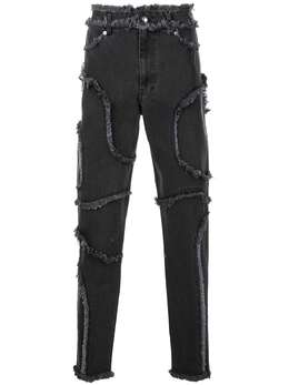 Eckhaus Latta: Чёрные джинсы 