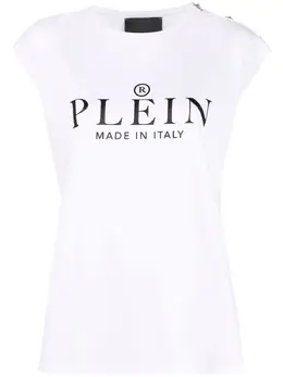 Philipp Plein: Футболка с принтом 