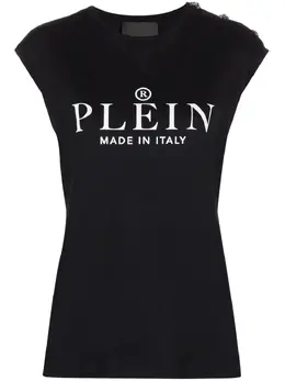 Philipp Plein: Футболка с принтом 