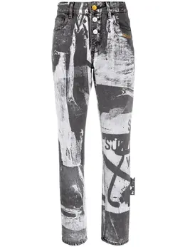Off-White: Хлопковые брюки  Pablo Tomek