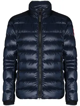 Canada Goose: Голубая куртка  Crofton