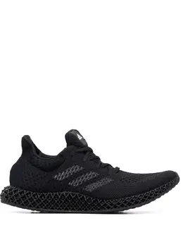 adidas: Чёрные кроссовки  Futurecraft 4D