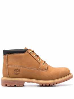 Timberland: Коричневые ботинки 