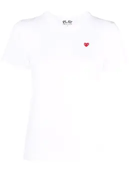 Comme Des Garçons Play: Хлопковая футболка 