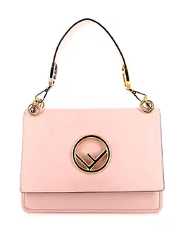 Fendi Pre-Owned: Светлая сумка 