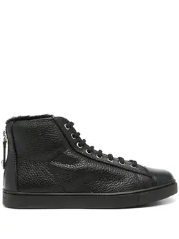 Gianvito Rossi: Чёрные кроссовки 