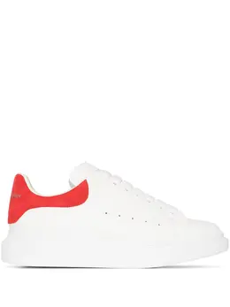 Alexander McQueen: Белые кроссовки  Oversized