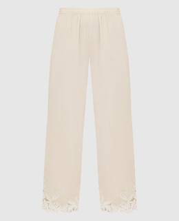 Ermanno Scervino: Шовкові брюки 