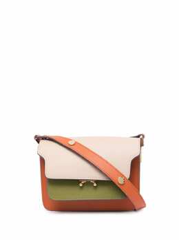 Marni: Оранжевая сумка  Trunk