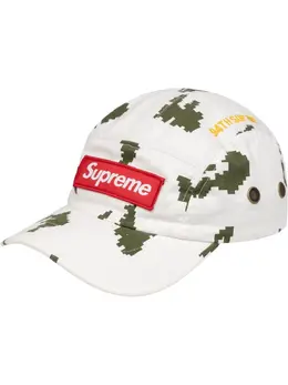 Supreme: Белая кепка  Military Camp