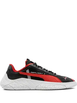 PUMA: Чёрные кроссовки 
