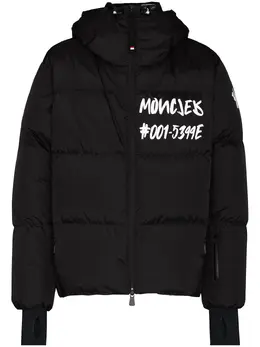 Moncler Grenoble: Чёрная куртка 