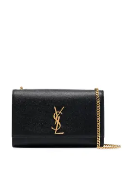 Saint Laurent: Чёрная сумка  Kate