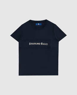 Stefano Ricci: Тёмная футболка 