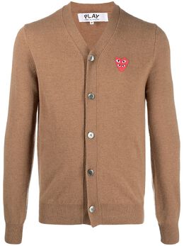 Comme Des Garçons Play: Коричневый кардиган 