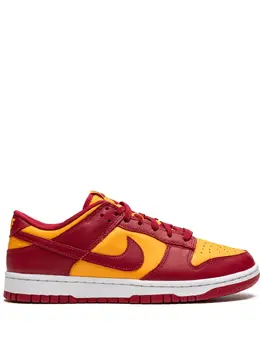 Nike: Красные кроссовки  Dunk Low Retro