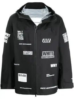 White Mountaineering: Куртка с принтом 