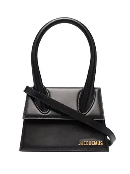Jacquemus: Чёрная сумка-шоппер  Le Chiquito