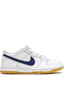 Nike: Оранжевые кроссовки  SB Dunk Low Pro
