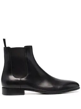 Gianvito Rossi: Чёрные ботинки 