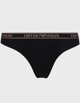 EMPORIO ARMANI: Чорні трусики 