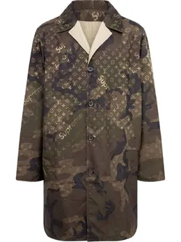 Supreme: Коричневый плащ 
