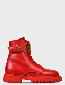 JOHN GALLIANO: Красные ботинки 