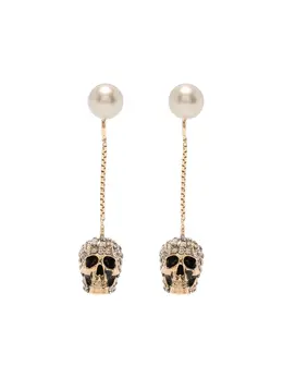 Alexander McQueen: Серьги  Skull