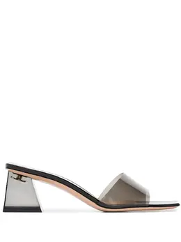 Gianvito Rossi: Прозрачные сабо 
