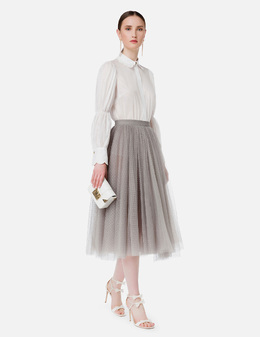 ELISABETTA FRANCHI: Білі блузки 