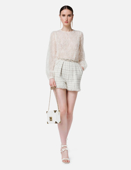 ELISABETTA FRANCHI: Бежеві блузки 