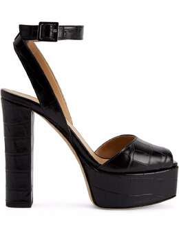 Giuseppe Zanotti: Чёрные сандалии  Betty