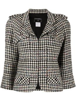 Chanel Pre-Owned: Белая куртка 