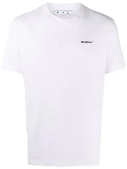 Off-White: Футболка  Caravaggio Arrow с коротким рукавом