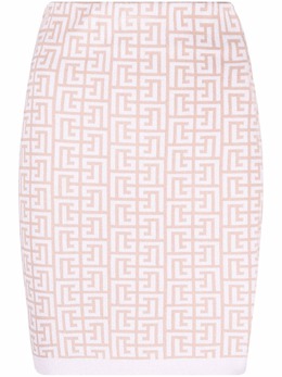 Balmain: Трикотажная юбка 