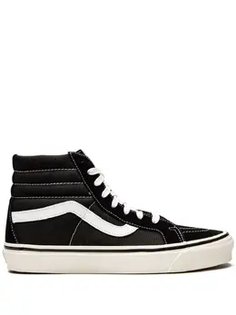Vans: Чёрные кроссовки  SK8-Hi 38 DX