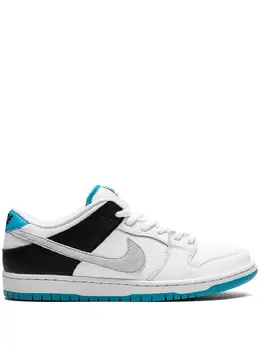 Nike: Белые кроссовки  SB Dunk Low