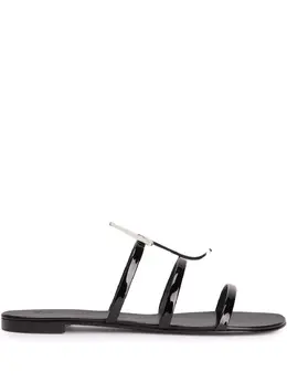 Giuseppe Zanotti: Чёрные сандалии 