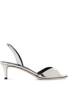 Giuseppe Zanotti: Серебристые сандалии  Lilibeth