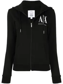 Armani Exchange: Толстовка с принтом 