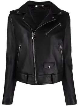 Philipp Plein: Кожаная куртка 