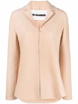 Jil Sander: Пальто с манжетами 