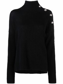 Zadig&Voltaire: Чёрный свитер  Alma