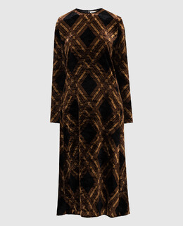Saint Laurent: Тёмное платье 
