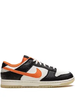 Nike: Чёрные кроссовки  Dunk Low Retro