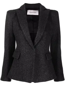 Valentino: Однобортный жакет 